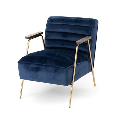 Fauteuil   en velours  -HUTCH AMADEUS