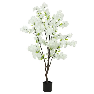 Cerisier artificiel blanc 130cm LIGNE DECO