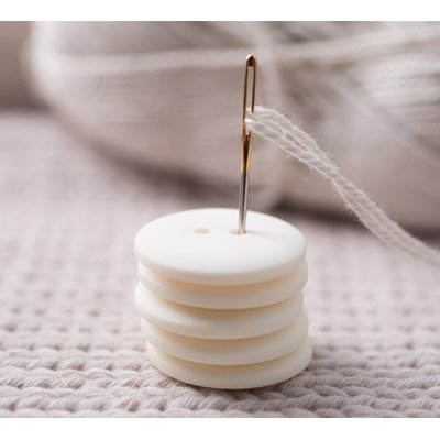 Lot de 5 boutons ronds colorés PHILDAR