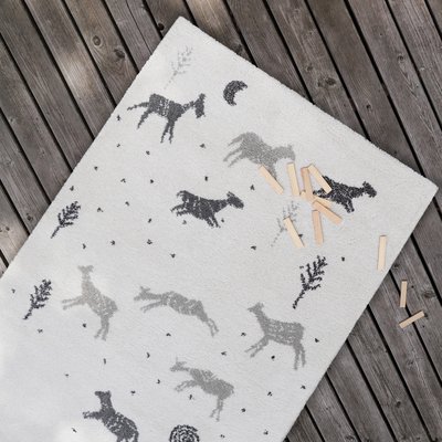 Tapis enfant laine synthétique YUHNA NATTIOT