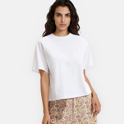 Tshirt de pyjama en jersey pur coton, manches courtes LA REDOUTE COLLECTIONS