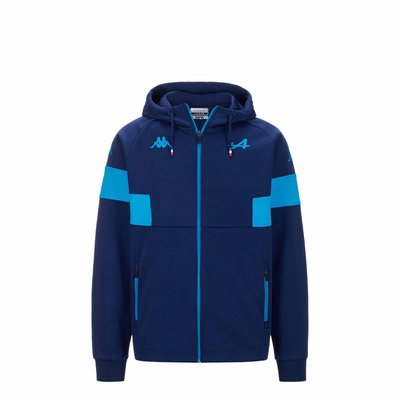 Veste À Capuche de Formule 1 Enfant Adorfeo Bwt Alpine F1 Team KAPPA