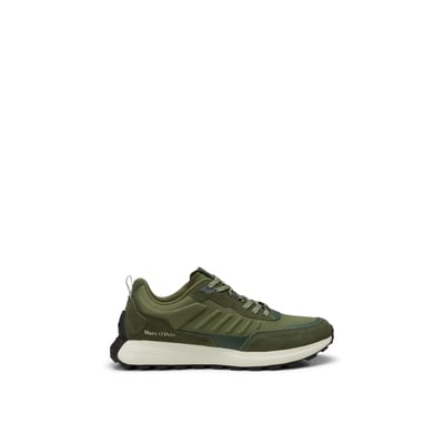 Sneaker modèle Maxi en mélange de cuir velours et de nylon MARC O'POLO