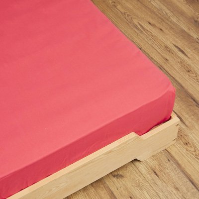 Drap housse Rose foncé LES MATELAS DE MORPHEE