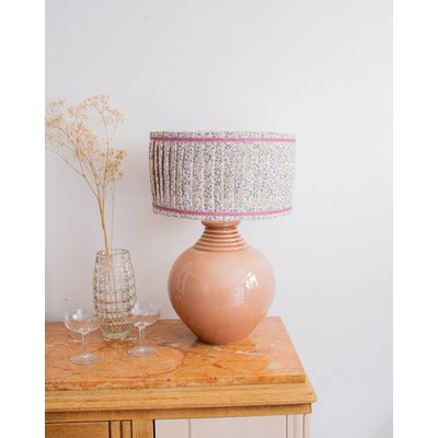 Lampe à poser en céramique Suzanne N°128 - Bon état DEBONGOUT