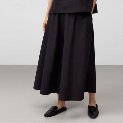 Pantalon cropped en tissu rayé ADOLFO DOMINGUEZ