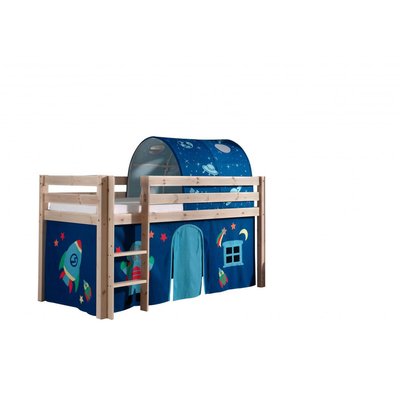 PINO  Lit Compact Pin Massif Naturel VIPACK