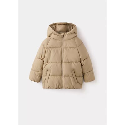 Anorak matelassé à capuche MANGO BABY