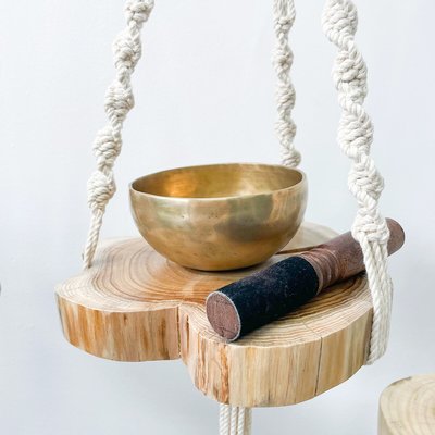Suporte vasos em macramé RODELA, Macramar MACRAMAR