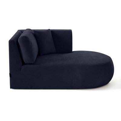 Module d'assise méridienne droit en Tissu texturé - SANTORINI LISA DESIGN