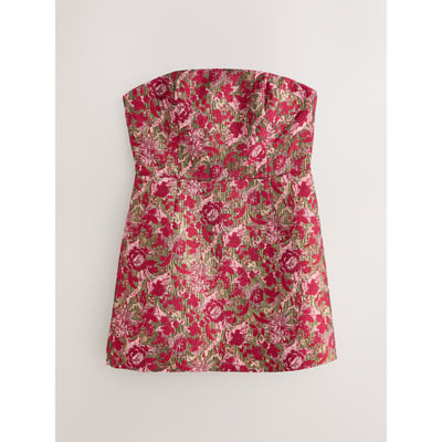 Robe courte en jacquard bandeau structurée NEXT