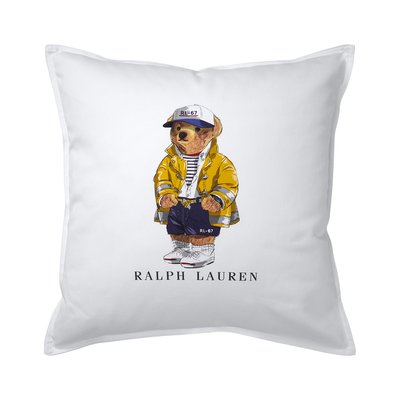 Housse de coussin en coton, RL-67 BEAR RALPH LAUREN HOME