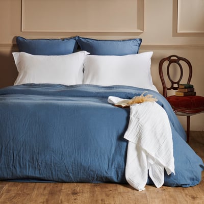 Housse De Couette   - GAZE DE COTON TRADITION DES VOSGES