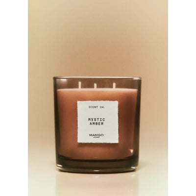 Bougie parfumée MYSTIC AMBER 500 g MANGO HOME