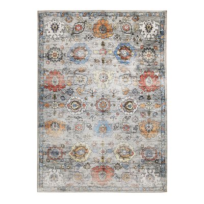 Tapis effet vintage motifsnementaux THE DECO FACTORY