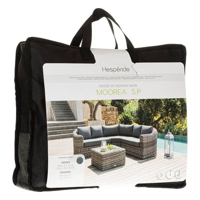 Housse de coussin pour salon 5 places MOORÉA HESPERIDE