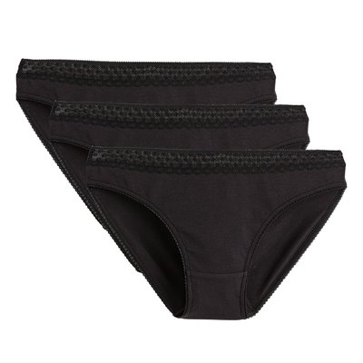Lot de 3 slips LA REDOUTE COLLECTIONS