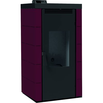 FM Poêle à granulés BP-700 17,5kW Rouge FM BIOMASA