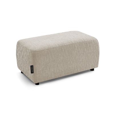 Pouf tissu texturé, ATILLA BOBOCHIC