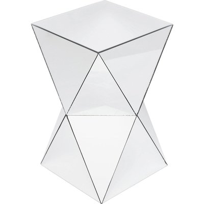 Table d'appoint en verre miroir, LUXURY KARE DESIGN
