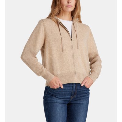 Gilet À Capuche Zaco Zippé Cachemire GALERIES LAFAYETTE