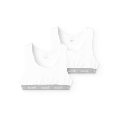 Lot de 2 brassière en coton BOBOLI