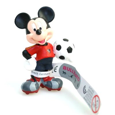 Figurine Mickey footballeur espagnol BULLYLAND