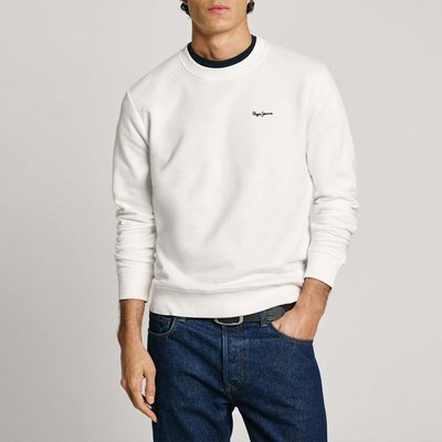 Sweat-Shirt À Col Rond Avec Logo PEPE JEANS