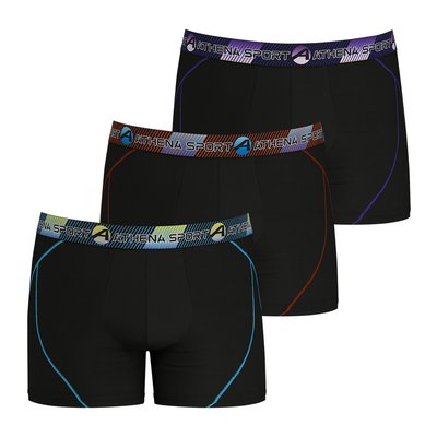 Set van 3 lange boxershorts Training ATHENA