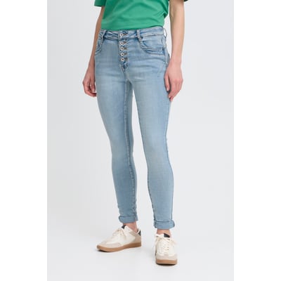 Jean slim taille haute B.YOUNG