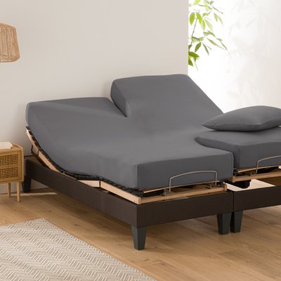 Drap housse uni coton bio, lit articulé, Scenario LA REDOUTE INTERIEURS