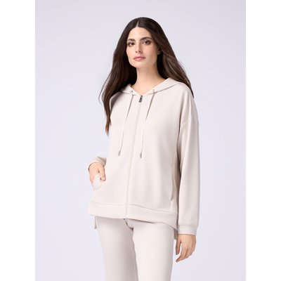 Sweat-shirt réalisé en jersey doux au toucher OLTRE