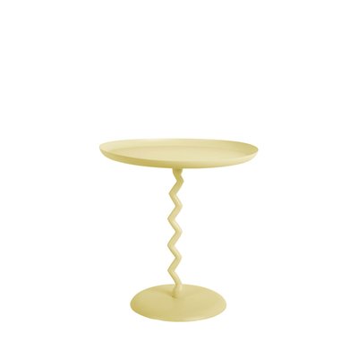 Table d'appoint ronde en métal ø40cm- ZIGZAG LEITMOTIV