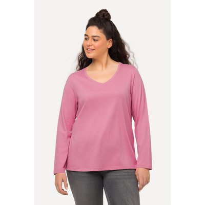 T-shirt col en V et manches longues ULLA POPKEN