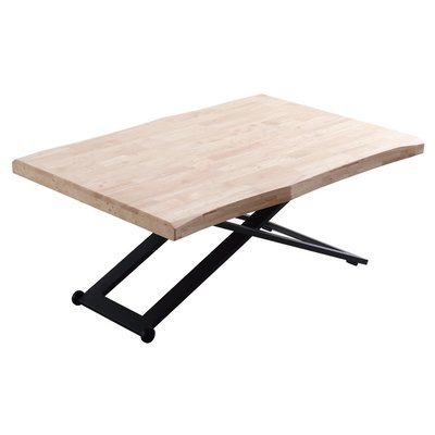 Table basse rehaussable en bois - MATIKA MATHI DESIGN