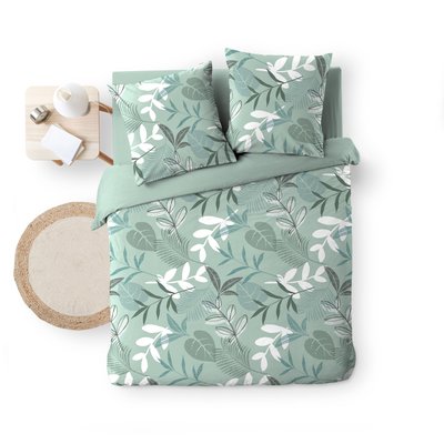 Housse de couette + 2 taies polycoton Collection Kimberly DOUCEUR D'INTÉRIEUR