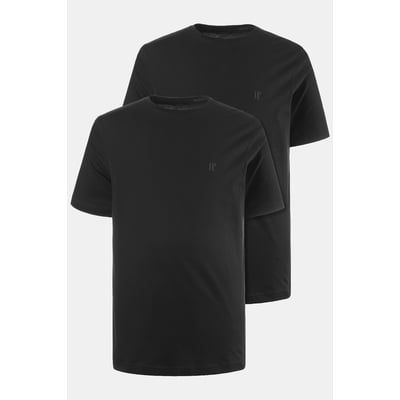 Lot de 2 T-shirts, col rond, collection Basic JP1880