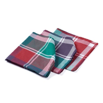 Lot de 6 Mouchoirs Sam - Coton Jacquard TRADITION DES VOSGES