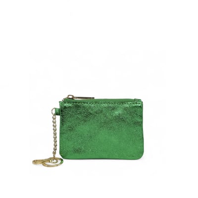 Pochette porte-monnaie porte-clés en cuir irisé POCKET OH MY BAG