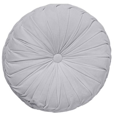 Coussin Kaja - Gris, Ø40 cm DUTCH DECOR