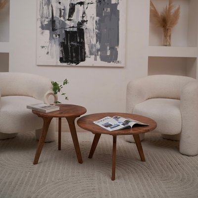 Журнальный стол из массива акации SO'HOME