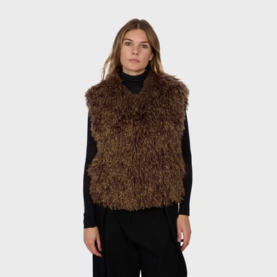 Gilet sans manches à coupe classique BETH OAKWOOD