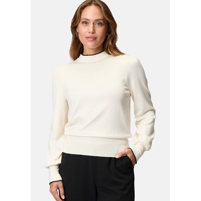 Pullover mit kontrastpaspel ZERO