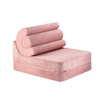 Pouf enfant velours côtelé FLIPSTER WIGIWAMA