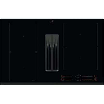 Plaque induction aspirante KCC84440 - Hotte centrale intégrée 80cm ELECTROLUX