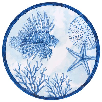 Plat de service rond Piana 35,5 cm LES JARDINS DE LA COMTESSE