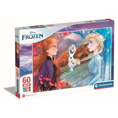 60 pièces maxi - la reine des neiges CLEMENTONI