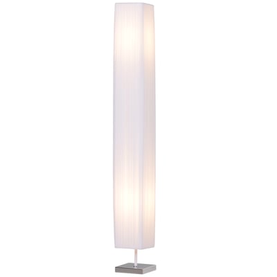 Lampadaire Métal Blanc HOMCOM