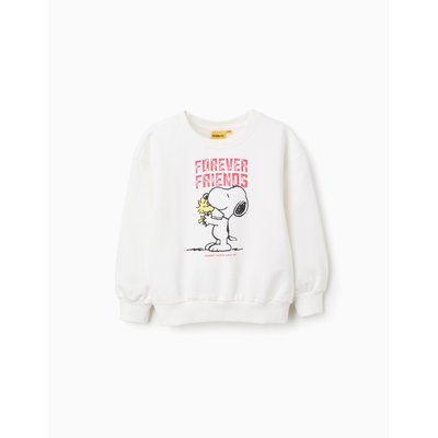 Sweat en Coton avec Épaules Tombantes Snoopy ZIPPY