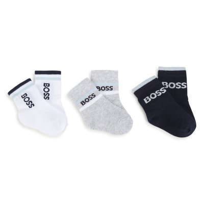 Trois paires de chaussettes BOSS KIDSWEAR